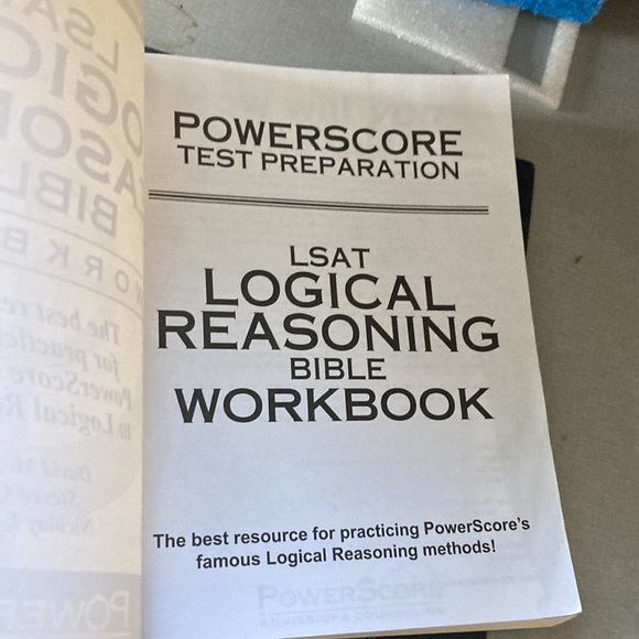 LSAT logical reasoning Bible workbook by PowerScore - Picture 8 of 12